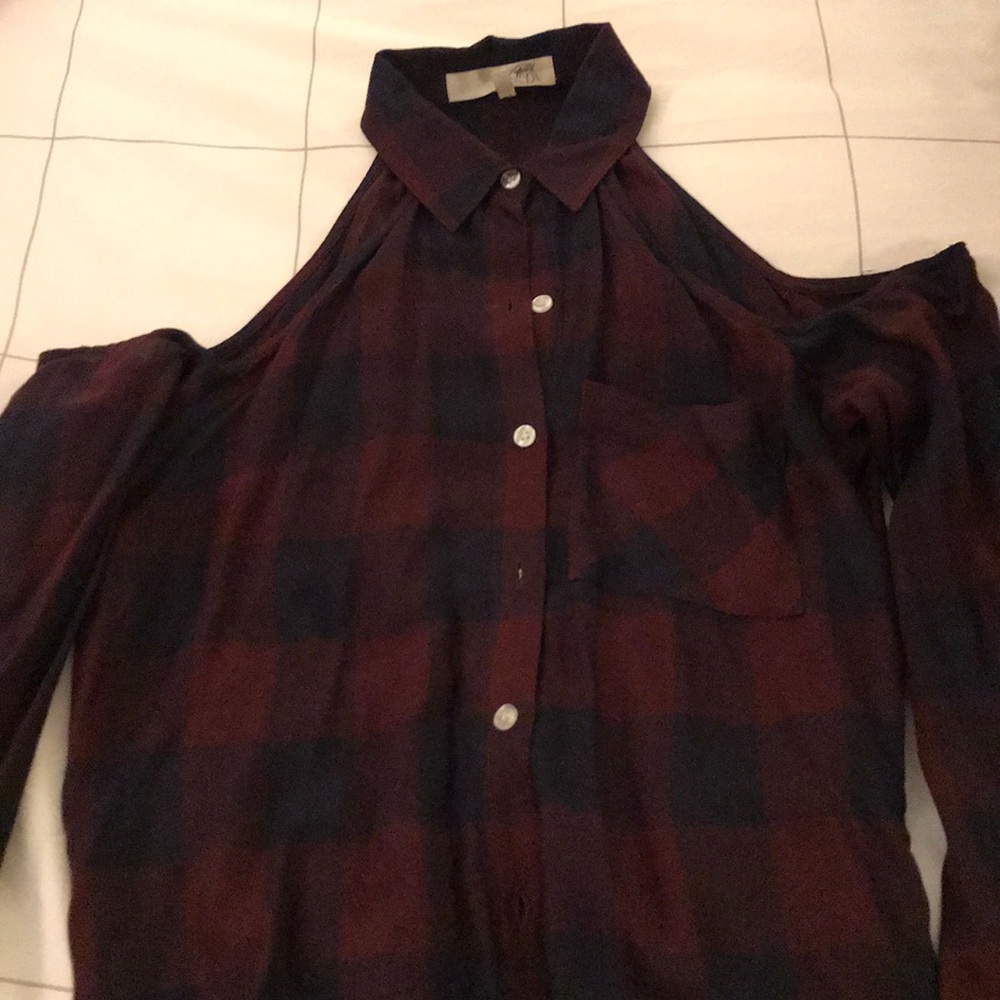 Plaid Button Down Shirt